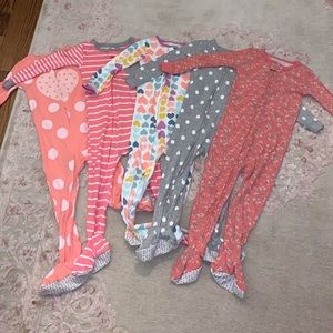 5 pair Carter’s pajamas.